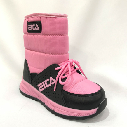 Ботинки для девочки чёрно-розовый