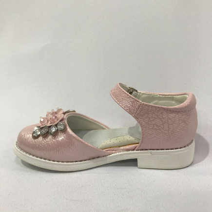 Туфли для девочки розовые 9063-2