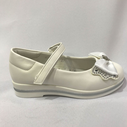 Туфли для девочки белые GARSTUK 779-694