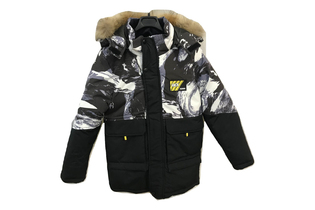 Куртка для мальчиков чёрная STJ 6-1080