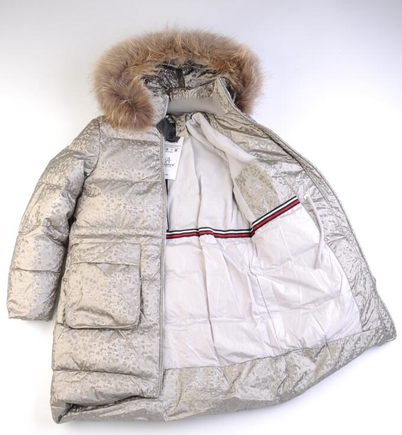 Пальто для девочек бежевое ANERNUO 19196