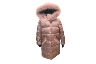 Пальто для девочки розовое venidise 92031