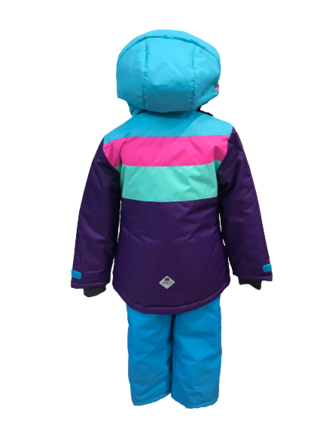 Комплект для девочки фиолетовый/бирюзовый UKI kids 2w19-12