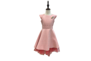 Платья для девочек розовое эльвира kids 011б